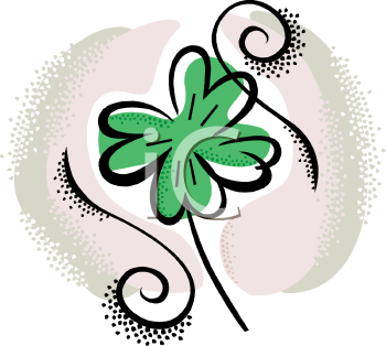 350x314 Royalty Free Clover Clip Art, Plant Clipart