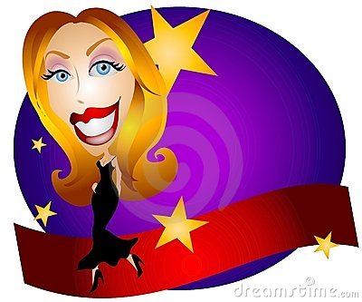 400x333 Celebrity Clipart Film Star