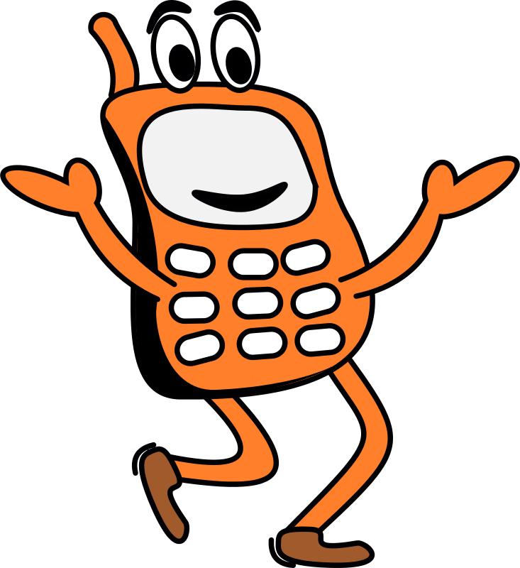 733x800 Cell Phone Free To Use Cliparts