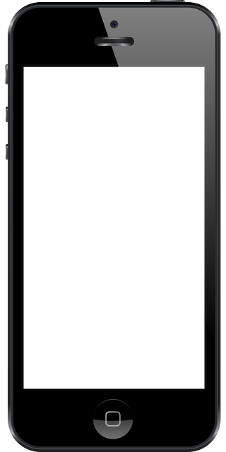 320x640 Free Smartphone Clipart Black And White Image