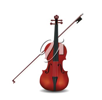 350x344 Picture Of A Cello And Bow In An Upright Position On A White