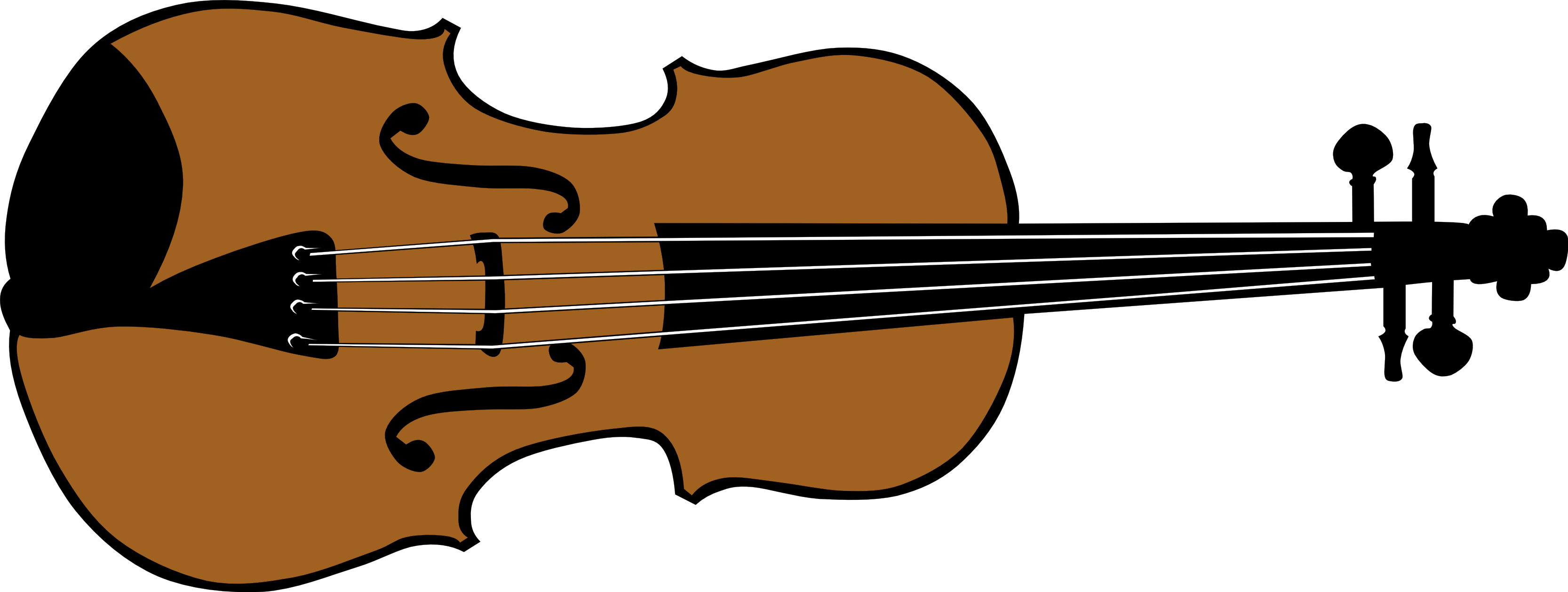 3333x1259 Violin Clip Art Clipart Panda