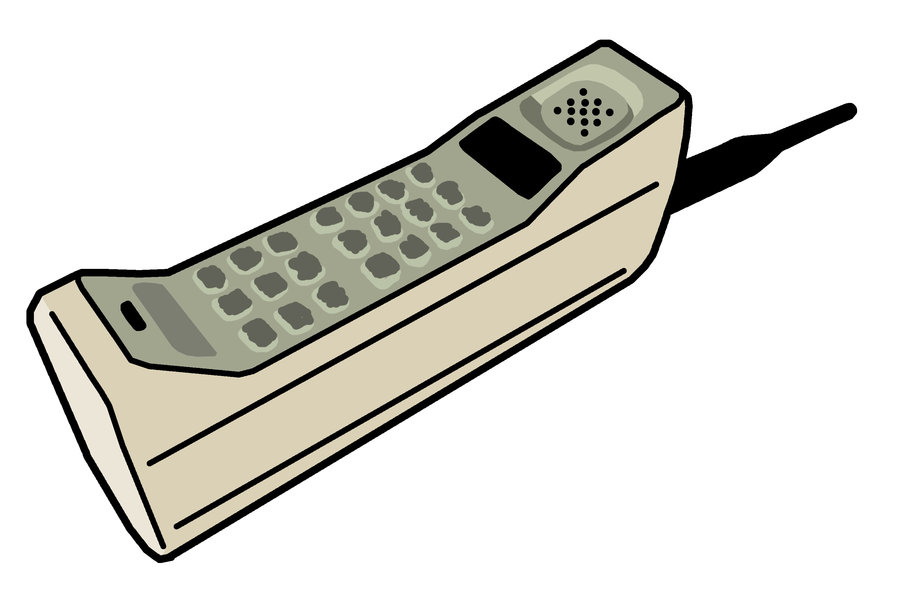 900x611 Old Cell Phone Clipart