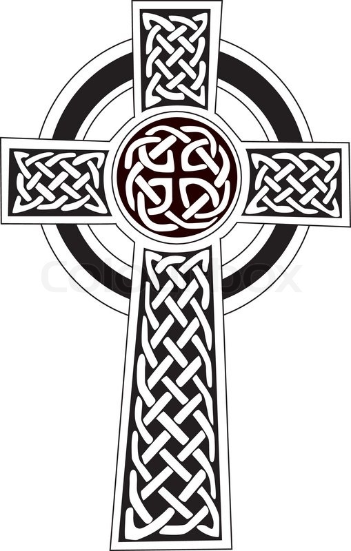 509x800 Celtic Cross Stock Vector Colourbox