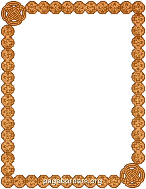 470x608 Celtic Border Clip Art, Page Border, And Vector Graphics