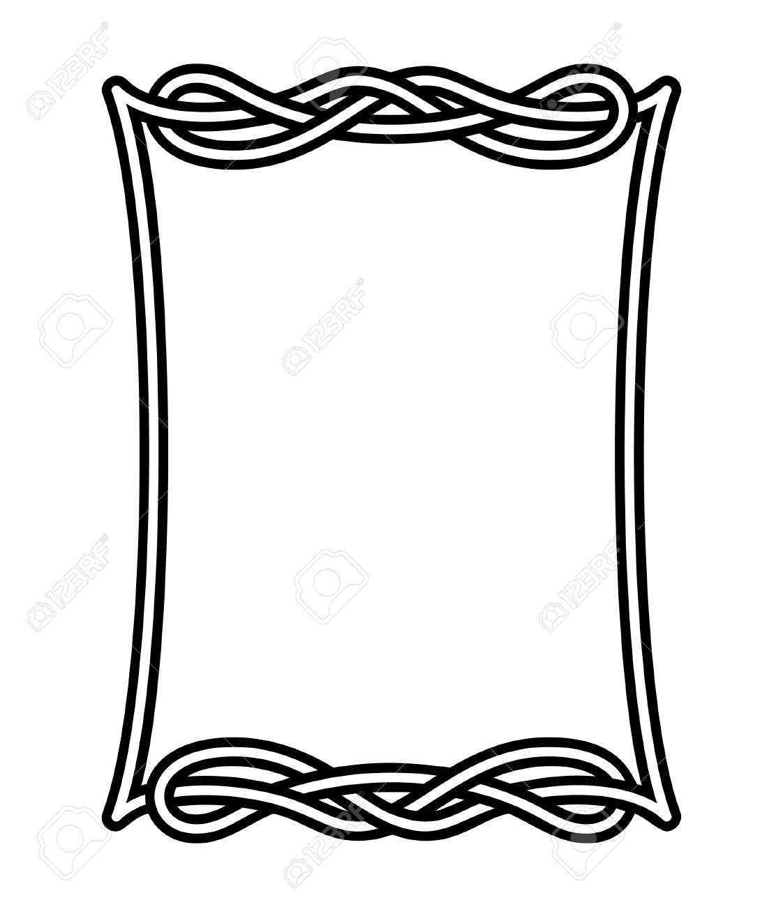 1122x1300 Celtic Frame 2 Royalty Free Cliparts, Vectors, And Stock