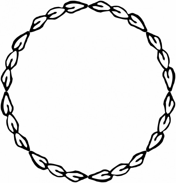 600x627 Celtic Clipart Wreath