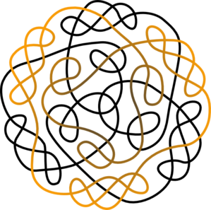 299x297 Celtic Knot Clip Art