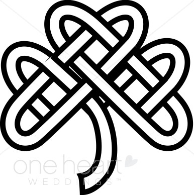 386x388 Celtic Knot Shamrock Clipart Celtic Wedding Clipart