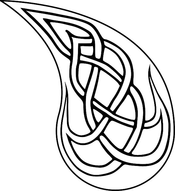 588x640 Celtic Knot Clipart Luck