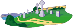 250x98 Cemetery Clipart