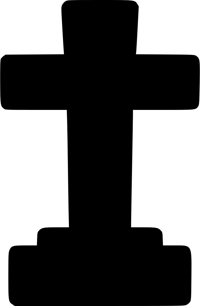 642x980 Halloween Grave Cemetery Rip Cross Svg Png Icon Free Download