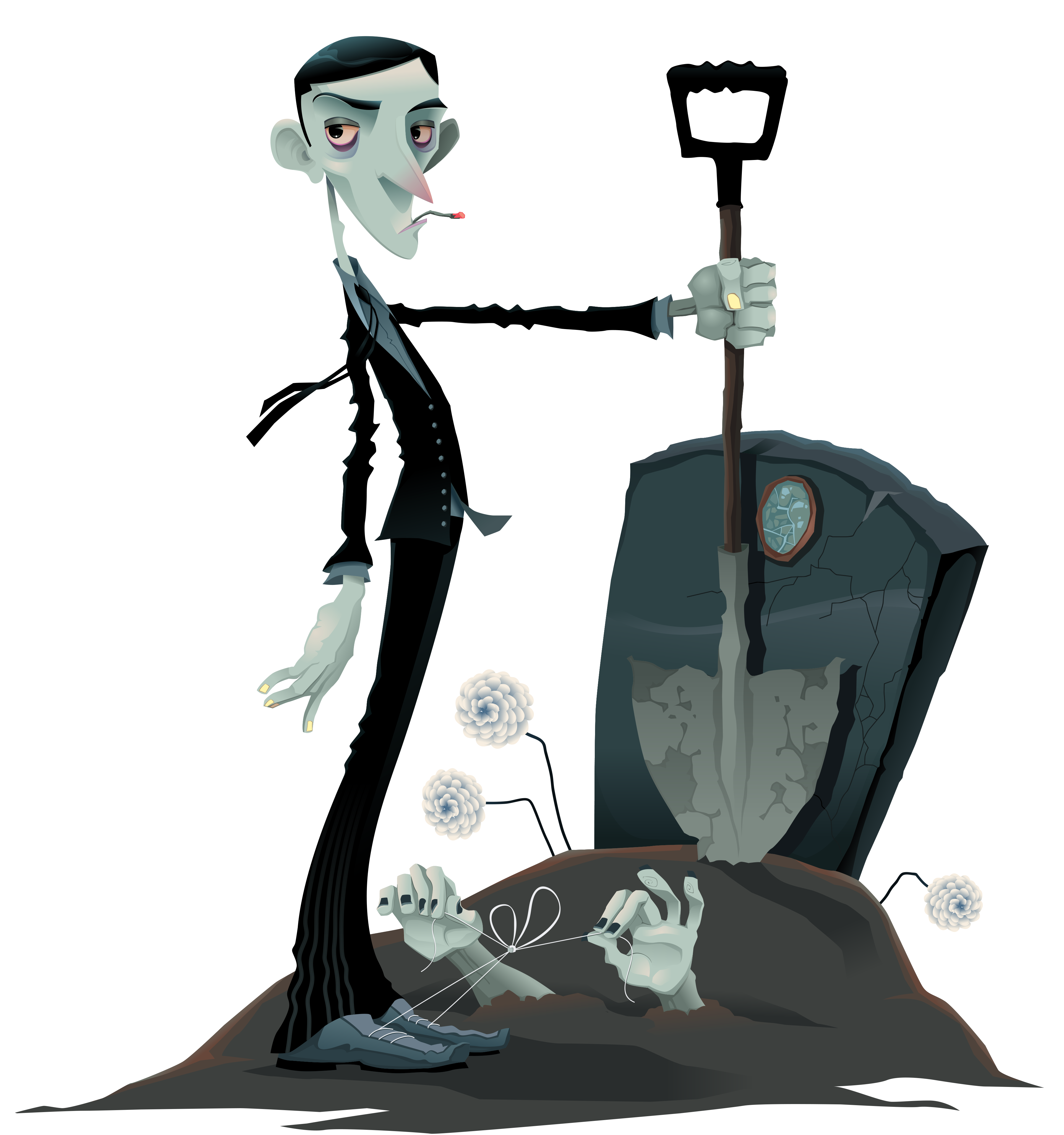 3848x4108 Halloween Zombie And Tombstone Png Clipart Pictureu200b Gallery