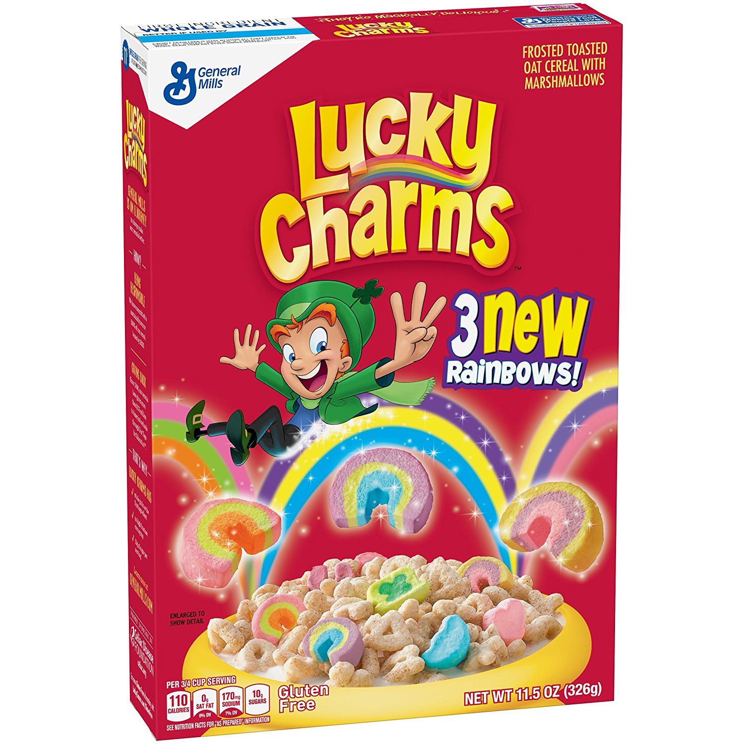 1500x1500 General Mills Cereal Lucky Charms, 326g Amazon.in Grocery