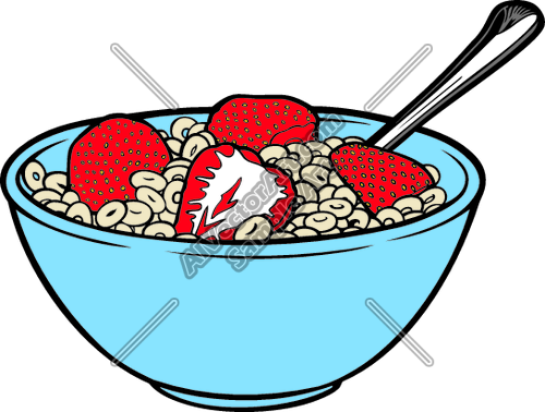 500x378 Bowl Of Milk Clipart