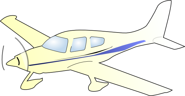 600x313 Cessna Plane Clip Art