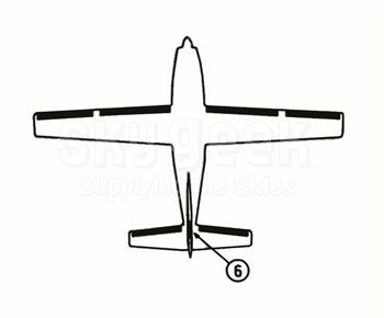 350x290 Goodrich 29s7d5175 29 Cessna 208, 208a Amp 208b Vertical Fin De Ice