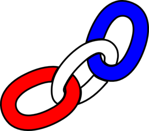 297x261 Red,white Blue Chain Clip Art
