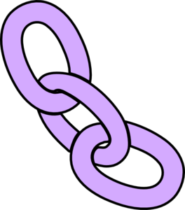 264x300 Violet Chain Clip Art
