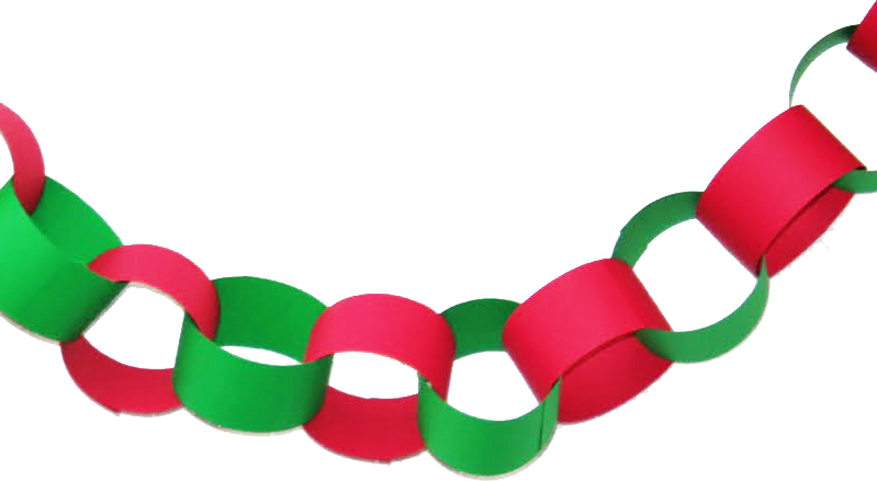 799x439 Paper Chain Link Clipart