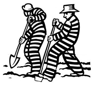 320x287 Chain Gang Clip Art Clipart