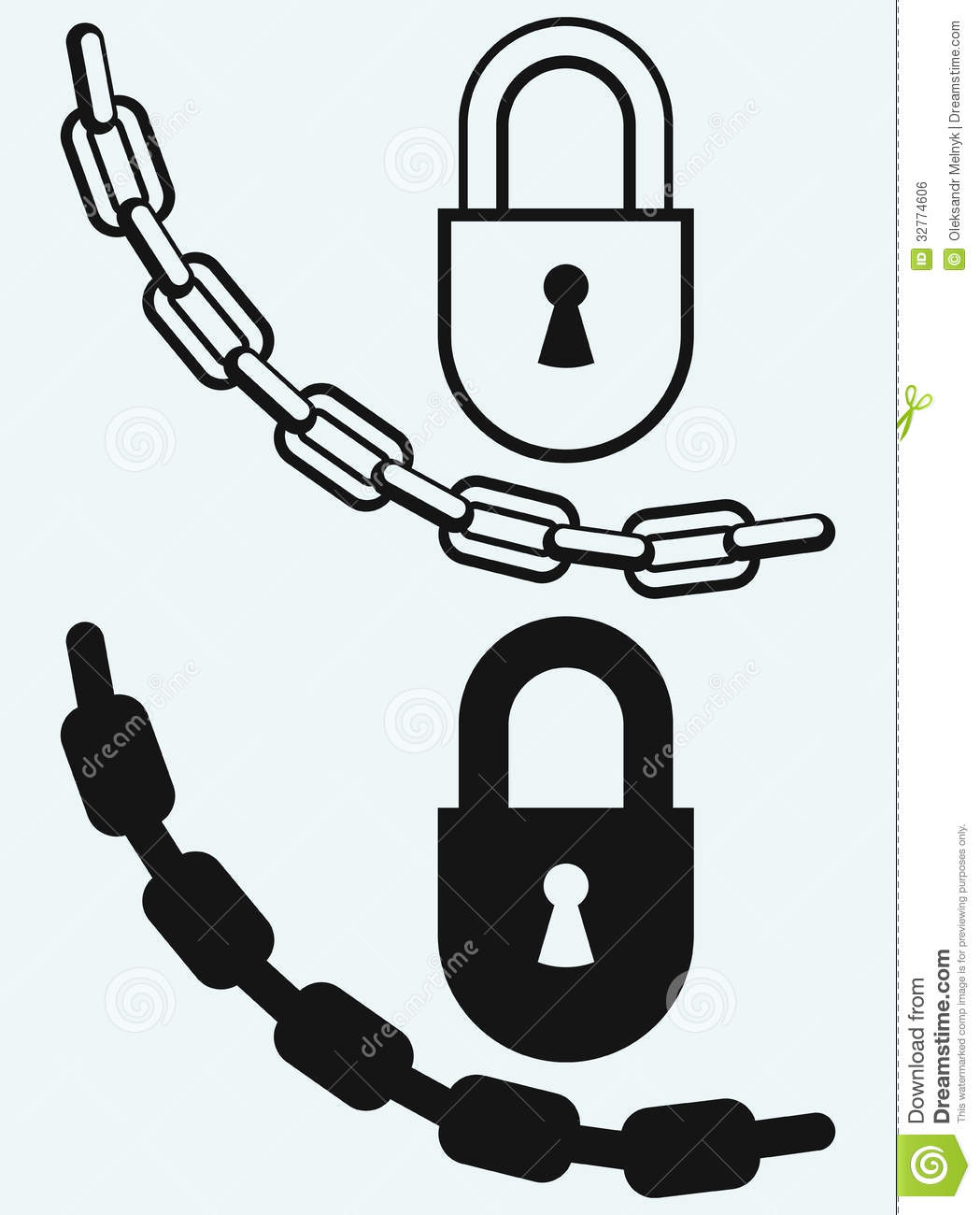 1049x1300 Lock And Chain Clipart