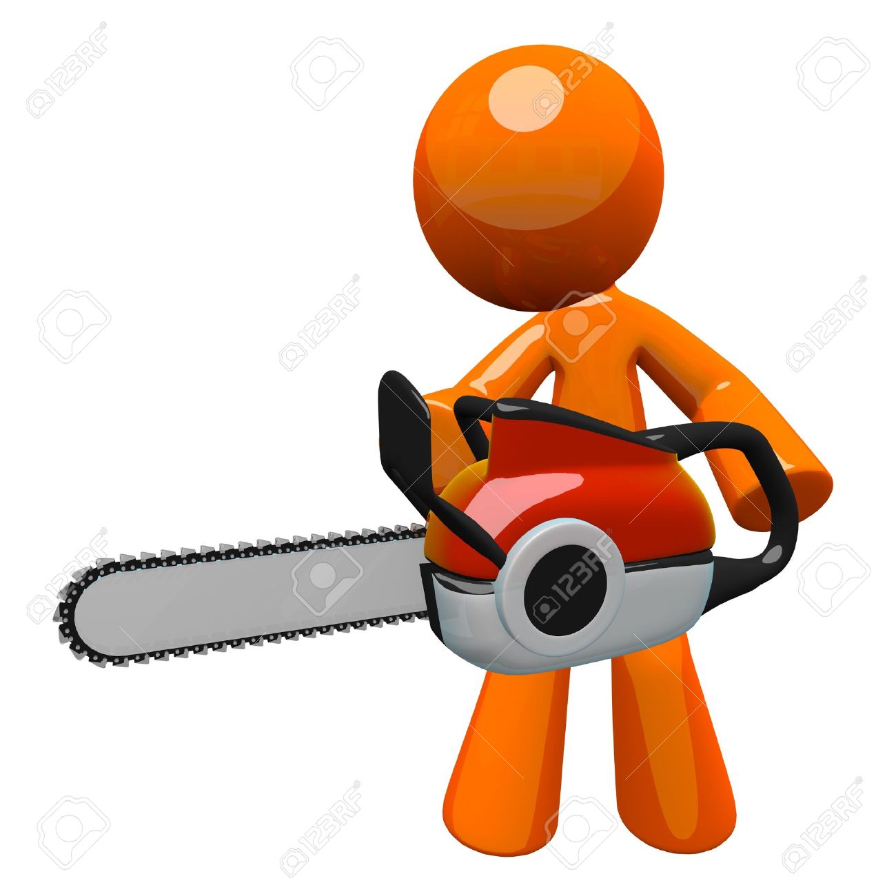 1300x1300 Chainsaw Clipart Simple