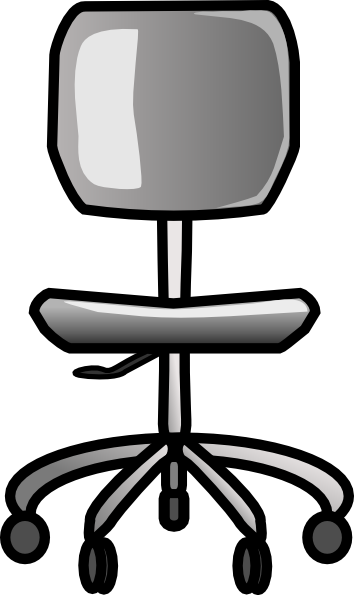 354x595 Office Chair Clip Art