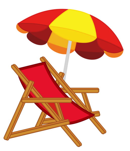 517x600 Beach Chair Clipart No Watermark