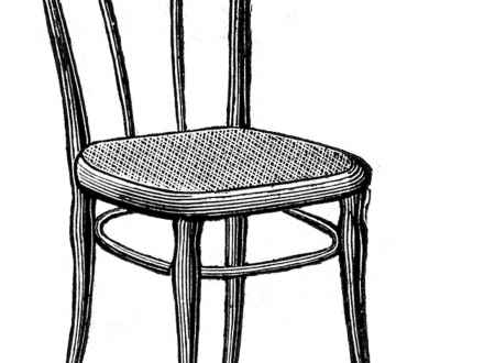 440x330 Black And White Chair, Clip Art Black And White Chair