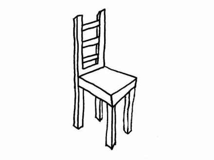 440x330 Clip Art Black And White Chair