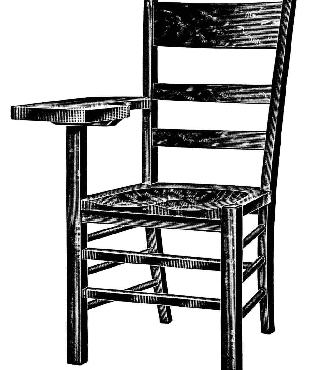 Chair Clipart Black And White Free download on ClipArtMag