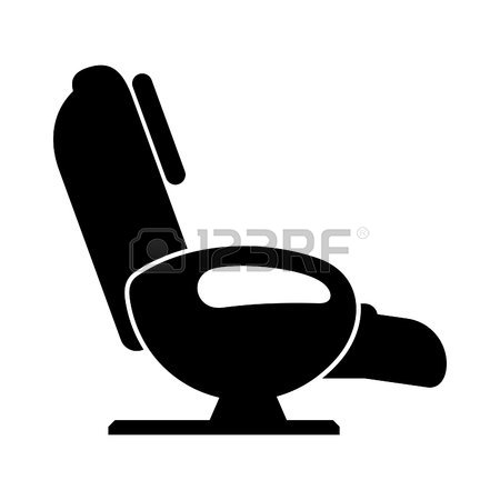 450x450 Chair Massage Clip Art. Stock Image