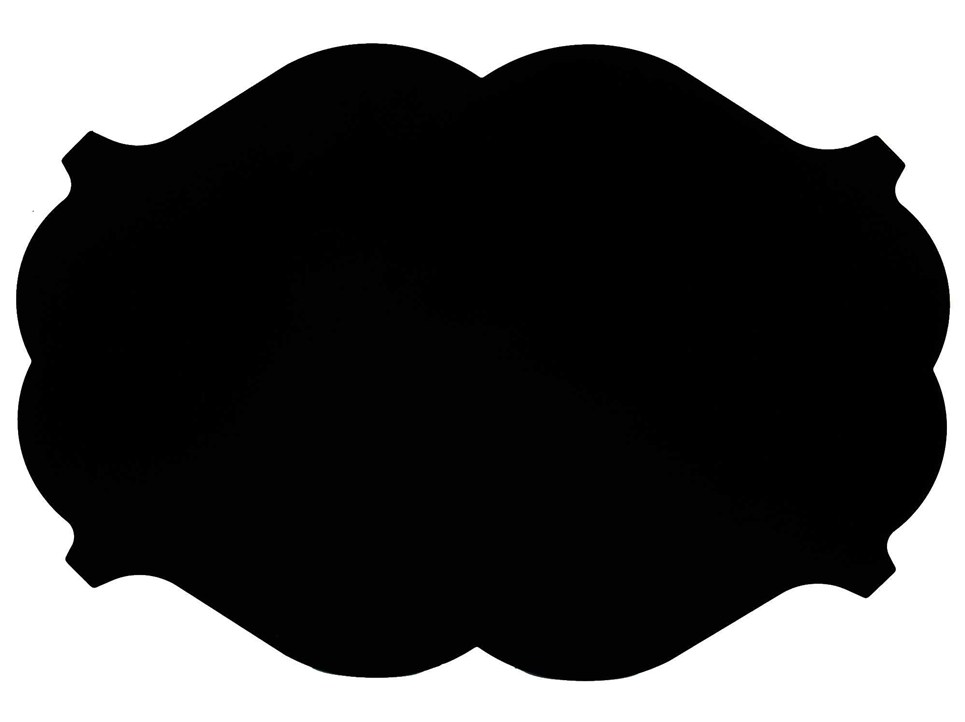 965x722 Shapes Clipart Chalkboard