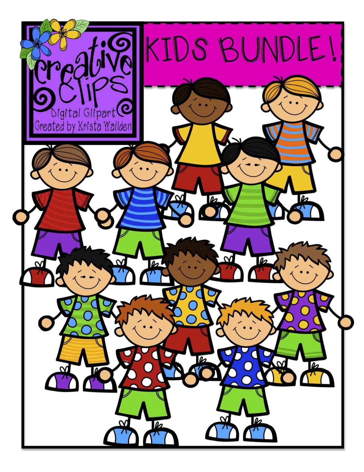 1236x1600 The Creative Chalkboard Free School Bus Clipart And Kids Bundle