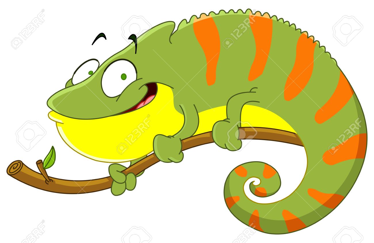 1300x846 Green Iguana Clipart Chameleon