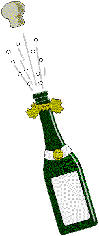 200x474 New Year Clipart Champagne Cork