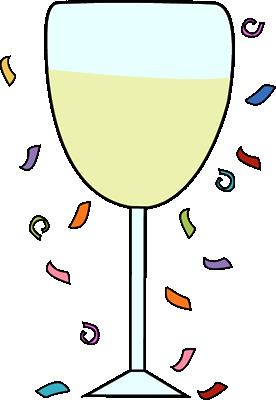 276x400 Champagne Glass New Year Clip Art Merry Christmas Amp Happy New