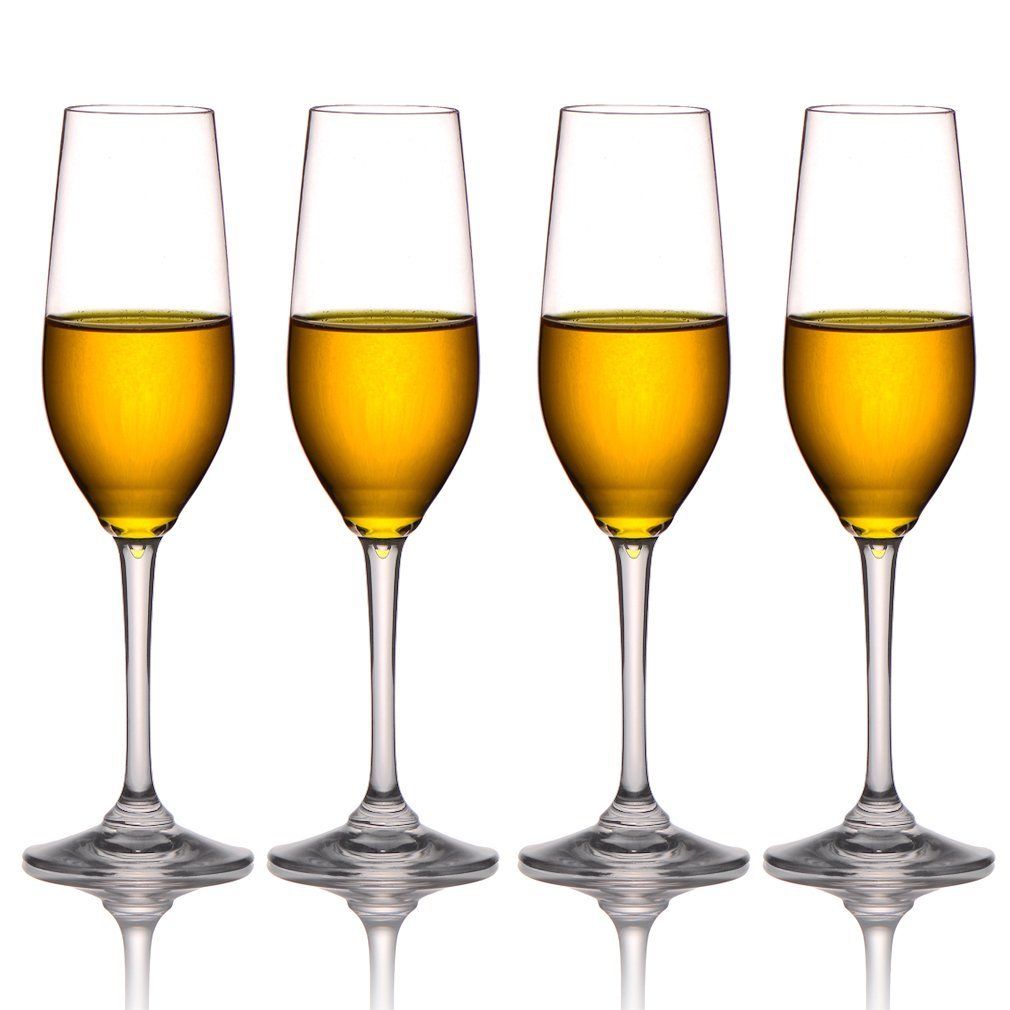 1010x1010 Michley Unbreakable Champagne Flutes Glasses 100 Tritan