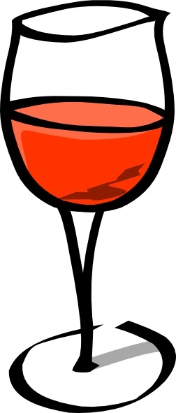 252x591 Glass Of Wine Clip Art Free Vector In Open Office Drawing Svg