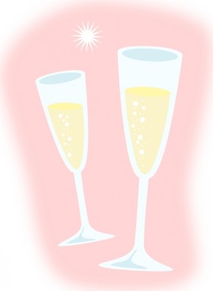 311x425 Champagne Glasses Clip Art Vector Clip Art Free Vector Free Download
