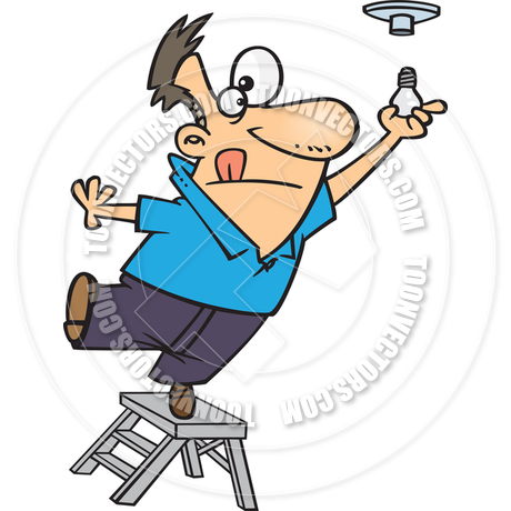 460x460 Bulb Clipart Cartoon