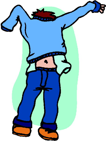 454x600 Girl Changing Clothes Clipart