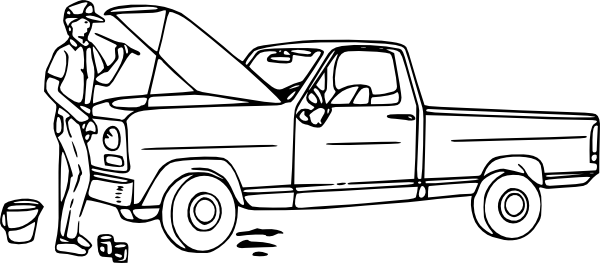 600x263 Oil Change Clip Art