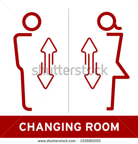 450x470 Sign Clipart Changing Room
