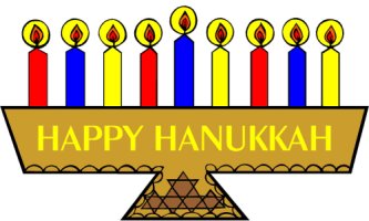 333x200 Happy Hanukkah Clip Art Clipart