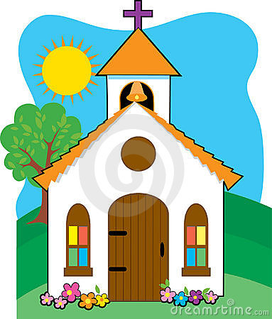 383x450 Chapel Clipart Congregation
