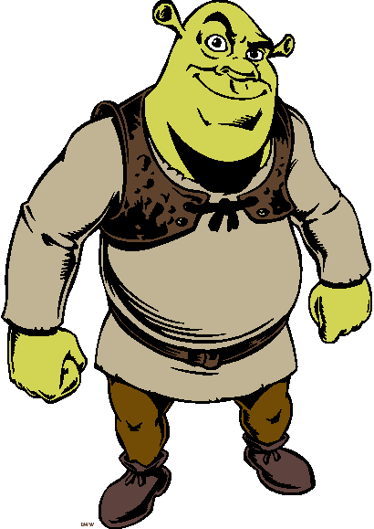410x579 Shrek Clip Art Images