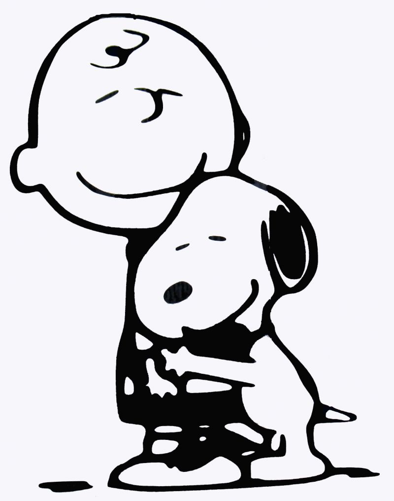 800x1016 Snoopy Clipart Hug