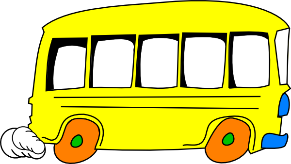 600x338 Bus Clip Art Black And White Free Clipart Images